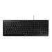 CHERRY STREAM keyboard Home/Office USB QWERTY Portuguese Black, Grey