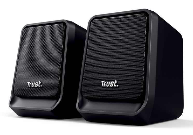 Trust Black Milo 2.0 Speaker Set 12 W Pc/Laptop 2.0 Channels - Image 2