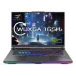 ASUS ROG Strix G16 G614PR-RV016W AMD Ryzen™ 9 8940HX Laptop 40.6 cm (16") WUXGA 16 GB DDR5-SDRAM 1 TB SSD NVIDIA GeForce RTX 5070 Ti Wi-Fi 6E (802.11ax) Windows 11 Home Black, Grey