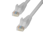 StarTech.com 5m White Cat6 Ethernet Cable, Snagless, 100W PoE, UTP, 24AWG Pure Bare Copper Wire, RJ45 Network Patch Cord w/Strain Reliefs, Individually Tested