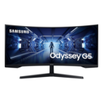 Samsung Odyssey C34G55TWWR 86.4 cm (34") 3440 x 1440 pixels UltraWide Quad HD LED Black