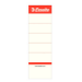 Esselte Spine Labels for LAF 75 mm, Bag/100