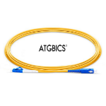 ATGBICS LC-SC OS2, Fibre Optic Cable, Singlemode, Simplex, Yellow, 2m