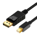 JLC Mini DisplayPort to DisplayPort Cable 1.8M - Black