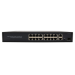 FDL 16 PORT PoE+ 2 RJ45 UPLINK & 1 SFP GIGABIT.R/M SWITCH - 240W