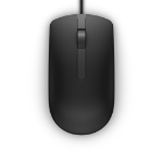 DELL Wired Mouse - MS116 - Black