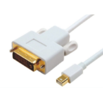 Astrotek Mini DisplayPort DP to DVI Cable 2m - 20 pins Male to 24+1 pins Male 32AWG Gold Plated