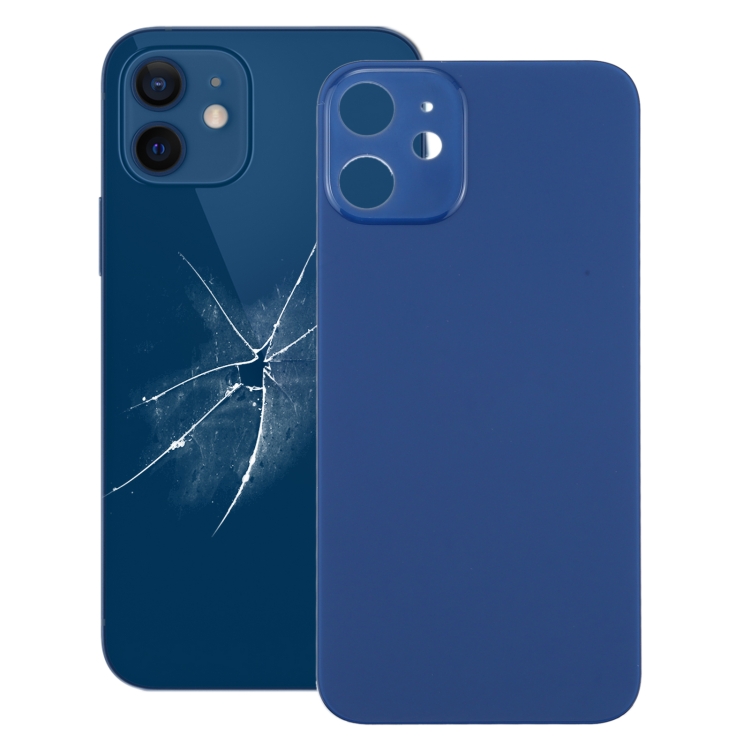 EU Product - iPhone 12 Mini Back Cover (No Logo) - Blue thumbnail