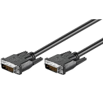 Microconnect MONCC05 DVI cable 0.5 m DVI-D Black