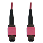 Tripp Lite N845B-03M-12-MG fiber optic cable 118.1" (3 m) MPO/MTP OFNR OM4 Black, Magenta
