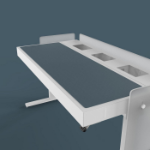 Heckler Design 6U Lecern Deskpd - Smokey