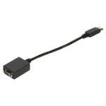 PSA Parts CAB0061A video cable adapter DisplayPort VGA (D-Sub) Black