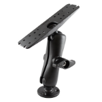 RAM Mounts Large Marine Electronics Mount with Jam Nut