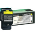 Lexmark C544X1YG Toner yellow extra High-Capacity return program, 4K pages ISO/IEC 19798 for Lexmark C 544/546