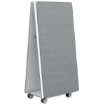Nobo Move & Meet Mobile Whiteboard and Notice Board Collaboration System 180x90cm