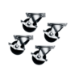 Middle Atlantic Caster Kit for Slim 5 Series Locking