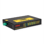 ROLINE 21.13.1162 network switch Gigabit Ethernet (10/100/1000) Power over Ethernet (PoE) Black