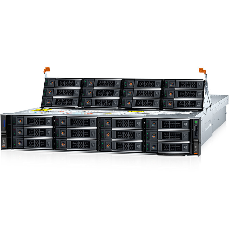 DELL PowerEdge R760xd2 Rack Server. 2U. Dual-socket. 2x 12x3.5" C