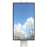 HI-ND PB0011-5107-01 fäste för skyltningsskärm 139,7 cm (55") Svart