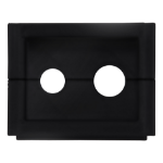 AMX HPX-CPT200-W outlet box Black
