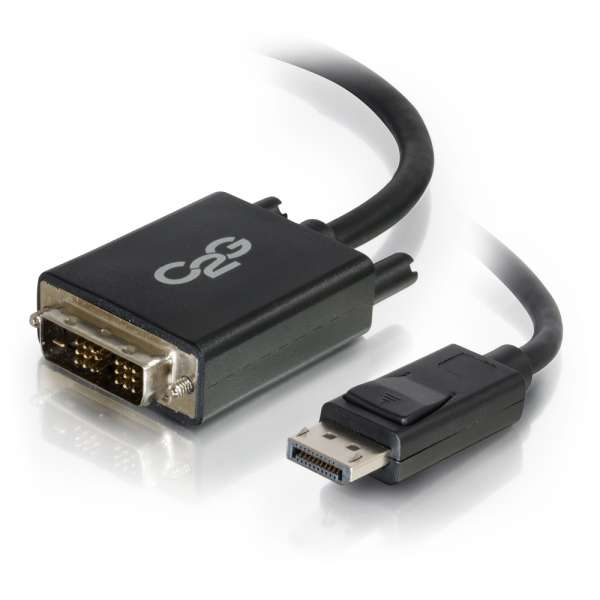 C2G 4.5m DisplayPort™ Male To Single Link DVI-D Male Adapter Cable - B