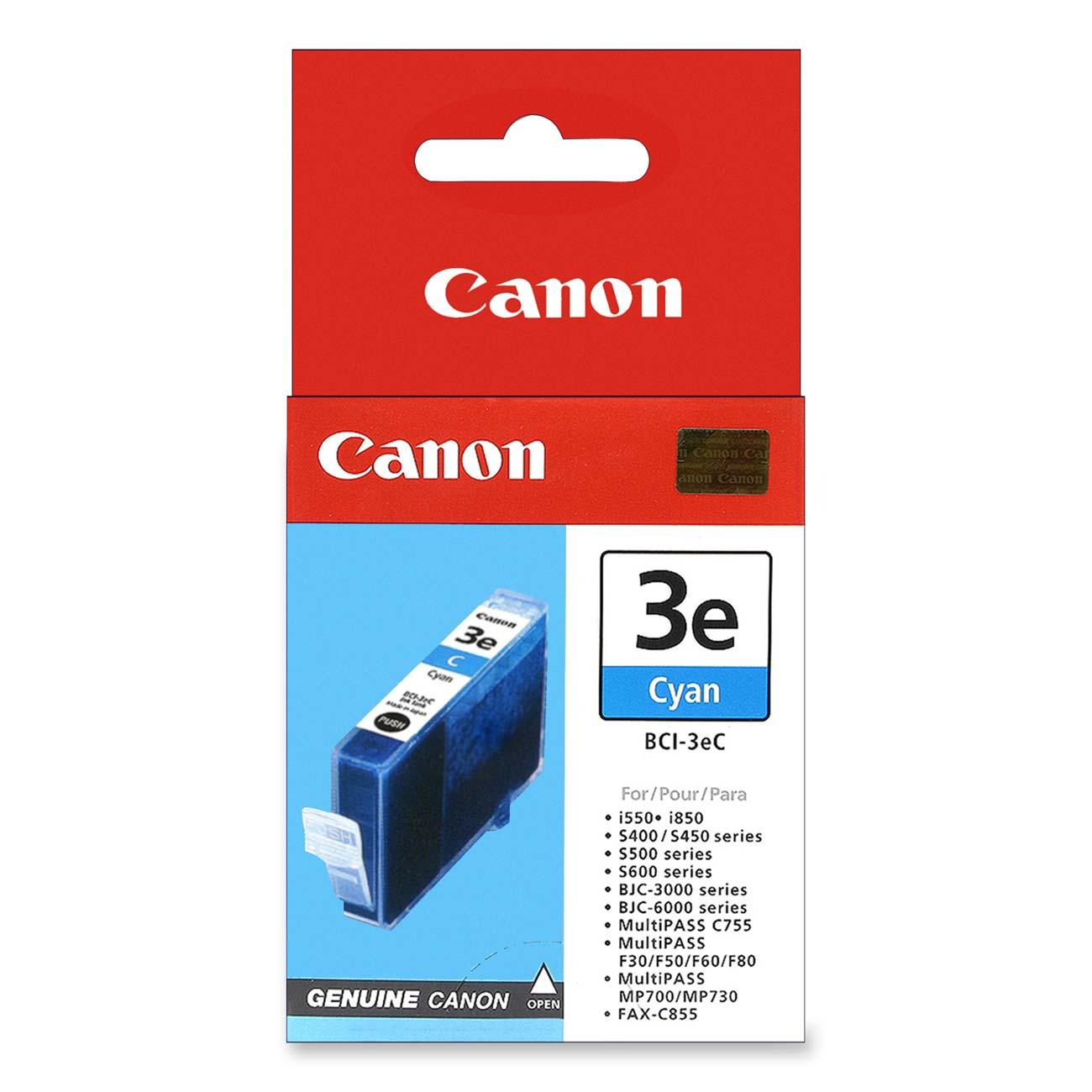Canon 4480A002/BCI-3EC Ink cartridge cyan. 390 pages ISO/IEC 24711 14m