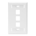 Leviton 42080-3WS wall plate/switch cover White