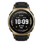 Amazfit T-rex 3 Pro 3,35 cm (1.32") AMOLED 44 mm Digitaal 466 x 466 Pixels Touchscreen Goud Wifi GPS