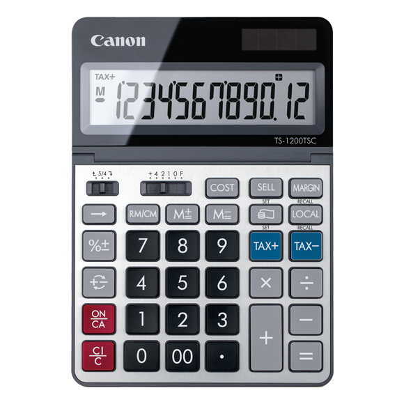 Image of Canon TS-1200TSC calculator Desktop Basic Metallic