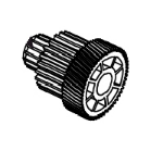 Honeywell 15-3118-01 printer/scanner spare part Gear 1 pc(s)