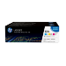 HP CF373AM/125A Toner cartridge MultiPack C,M,Y, 3x1.4K pages ISO/IEC 19798 Pack=3 for HP CLJ CP 1210