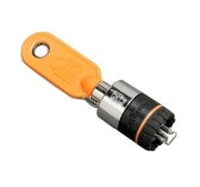 DELL 461-10154 cable lock Black. Silver