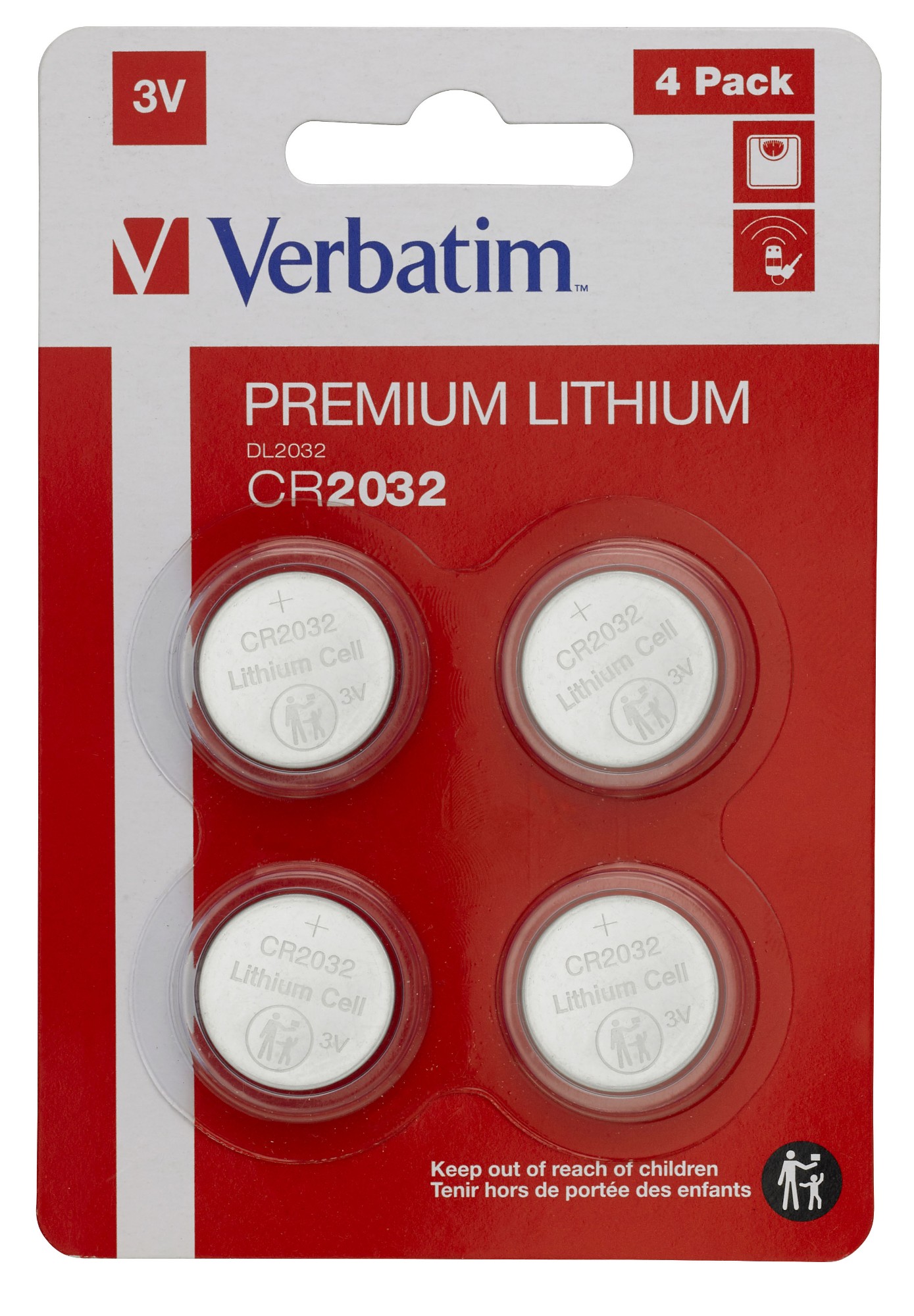 Verbatim CR2032 Single-use battery Lithium