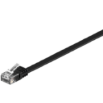 Microconnect V-UTP603S-FLAT networking cable Black 3 m Cat6 U/UTP (UTP)
