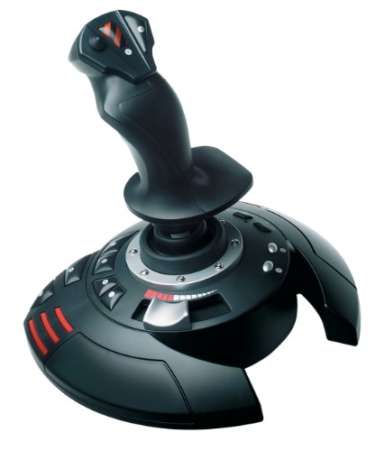 Thrustmaster T.Flight Stick X Joystick PC, Playstation 3 Analogue USB Black, Red, Silver