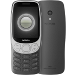 NOKIA 3210 4G - Grunge Black (1GF025CPA2L06) *AU STOCK*, 2.4',  2.8', 64/128MB, 2MP, Dual SIM, 1450mAh Removable, 2YR