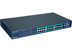 Trendnet TPE-224WS 28-Port Gigabit PoE+ Managed Network Switch