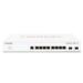 Fortinet Layer 2 FortiGate switch controller compatible PoE+ switch with 8 x GE RJ45 ports, 2 x GE SFP, with automatic Max 130W POE output limit