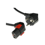 Microconnect PE010518AA power cable Black 2 m Power plug type F C13 coupler