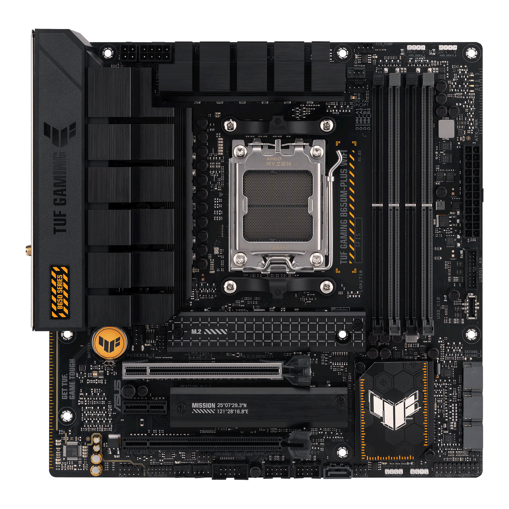 Image of ASUS TUF GAMING B650M-PLUS WIFI AMD B650 Socket AM5 micro ATX