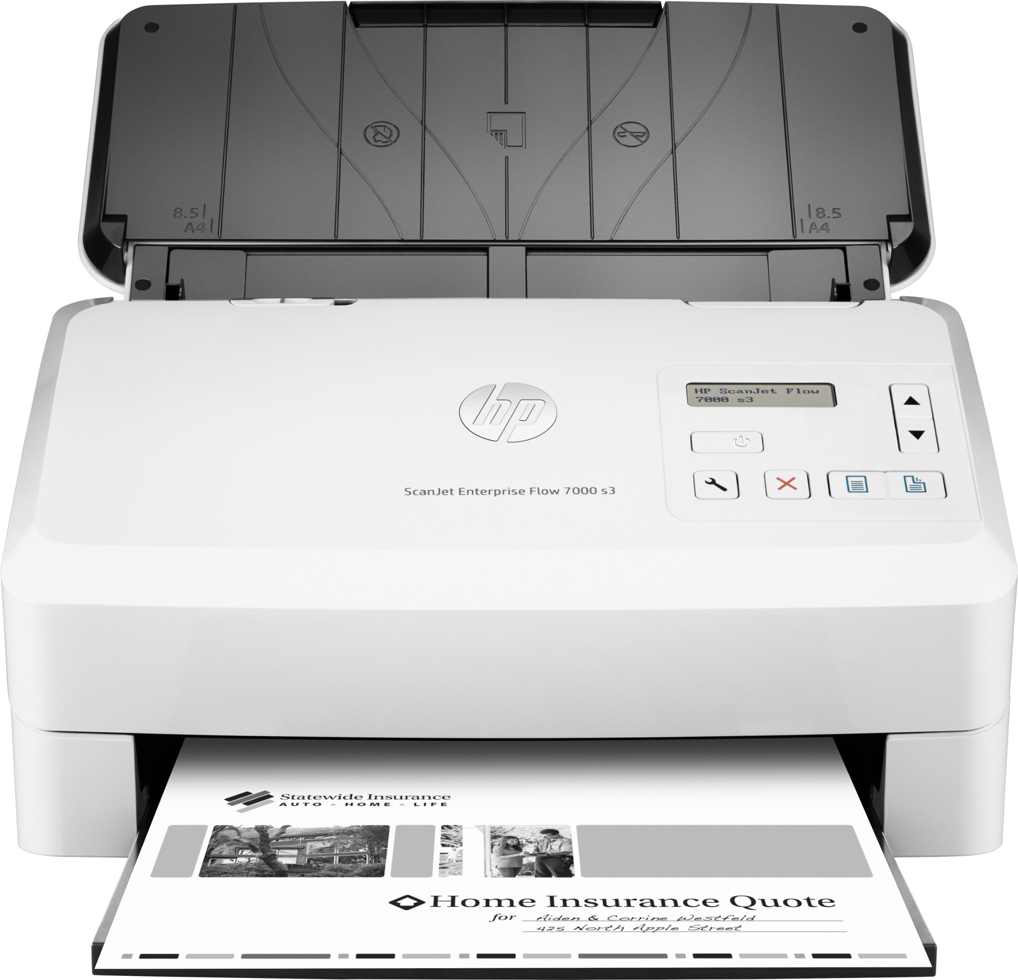 HP ScanJet Enterprise Flow 7000 s3 Sheet-fed scanner 600 x 600 DPI A4