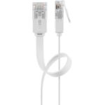 Goobay 95156 networking cable White 10 m Cat6 U/UTP (UTP)