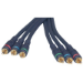 C2G Velocity™ Component Video Cable 3ft component (YPbPr) video cable 35.8" (0.91 m) RCA Blue