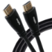 Maplin HDMI to HDMI 4K Ultra HD Cable with Ethernet & Gold Connectors - Black, 3m