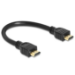 DeLOCK 83352 HDMI cable 0.25 m HDMI Type A (Standard) Black
