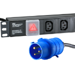 Cablenet 20 Way IEC - C13 Vertical 1.5u PDU with 32Amp Commando 3m Feed