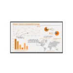 LG 86TR3PN-B signage display Digital signage flat panel 86" LED Wi-Fi 400 cd/m² 4K Ultra HD Black Touchscreen Built-in processor Android 13 16/7