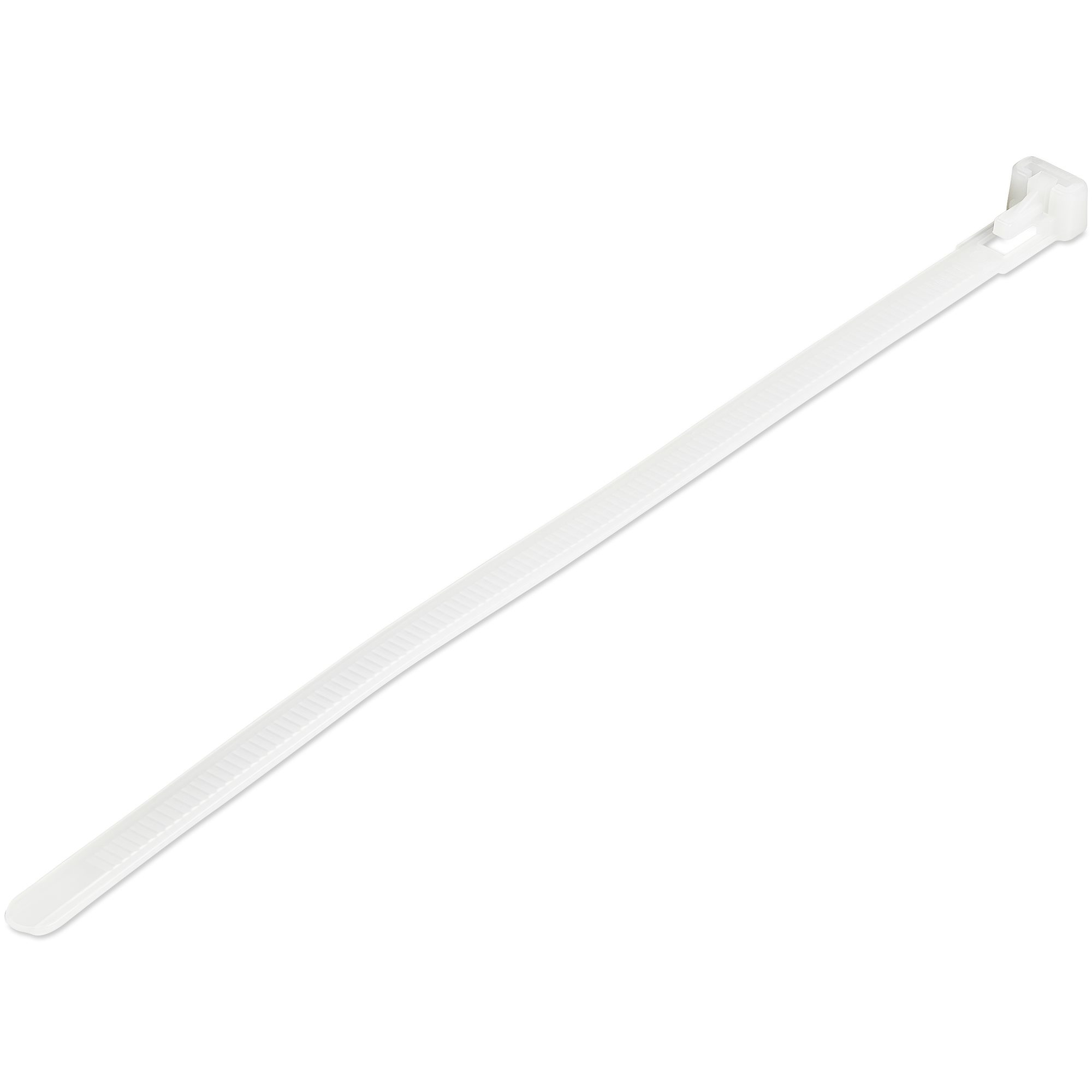 Image of StarTech.com 8"(20cm) Reusable Cable Ties - 1/4"(7mm) wide,...