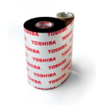 Toshiba BX760084AG2 Thermal-transfer roll black wax resin 84mm x 600m Pack=5 for Toshiba B-SX 4
