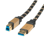 ROLINE GOLD USB 3.0 Cable, Type A M - B M 1.8 m